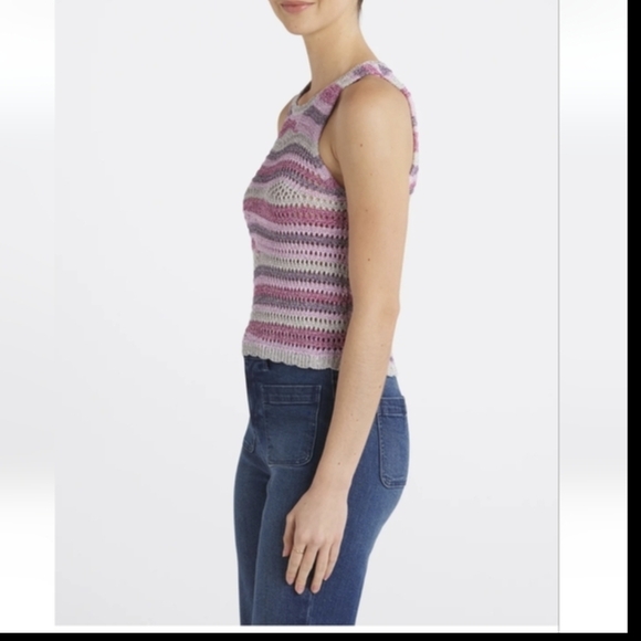 Steve Madden - Hannah Sweater Striped Tank - Picture 4 of 10